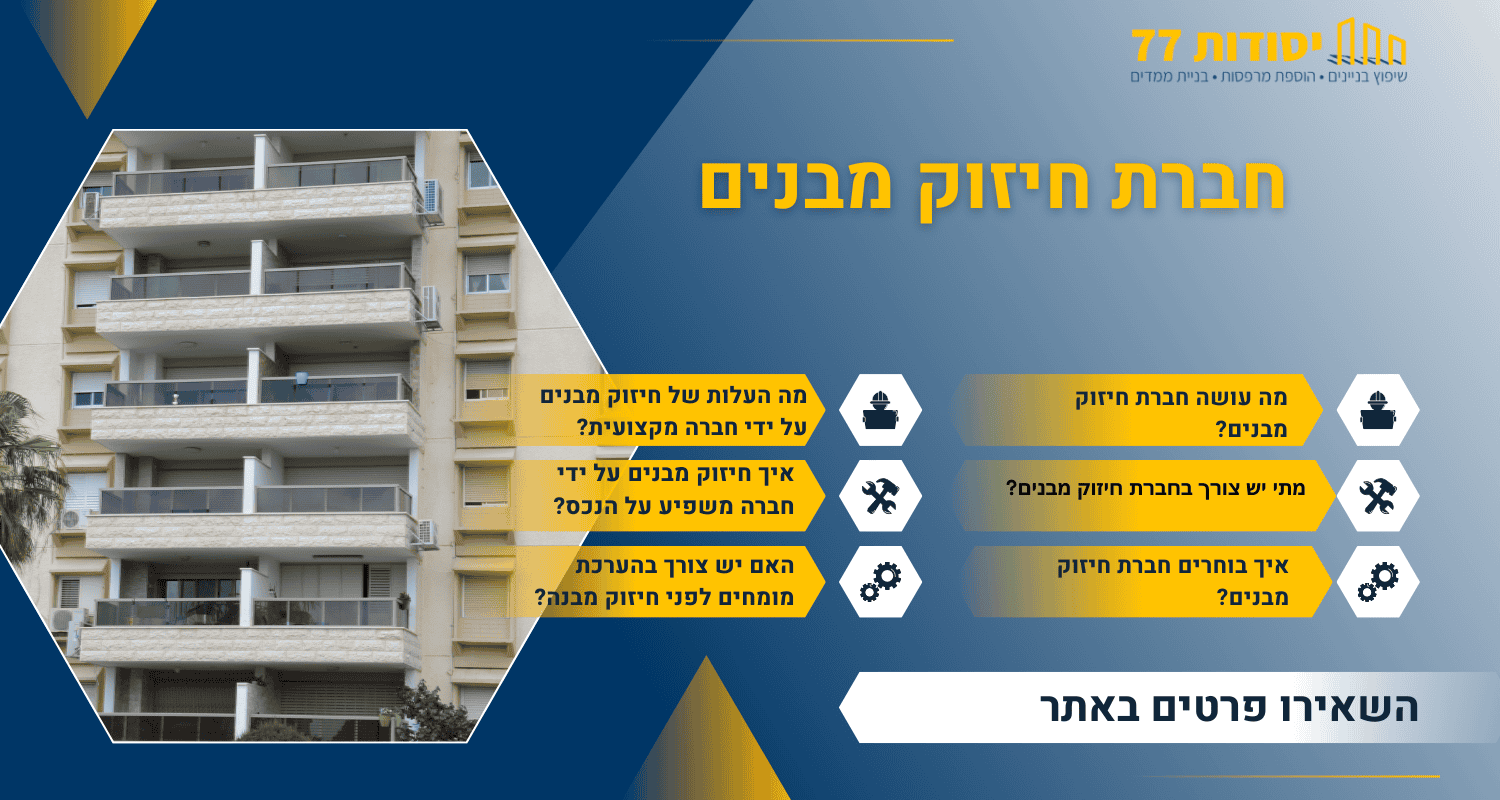 חברת חיזוק מבנים