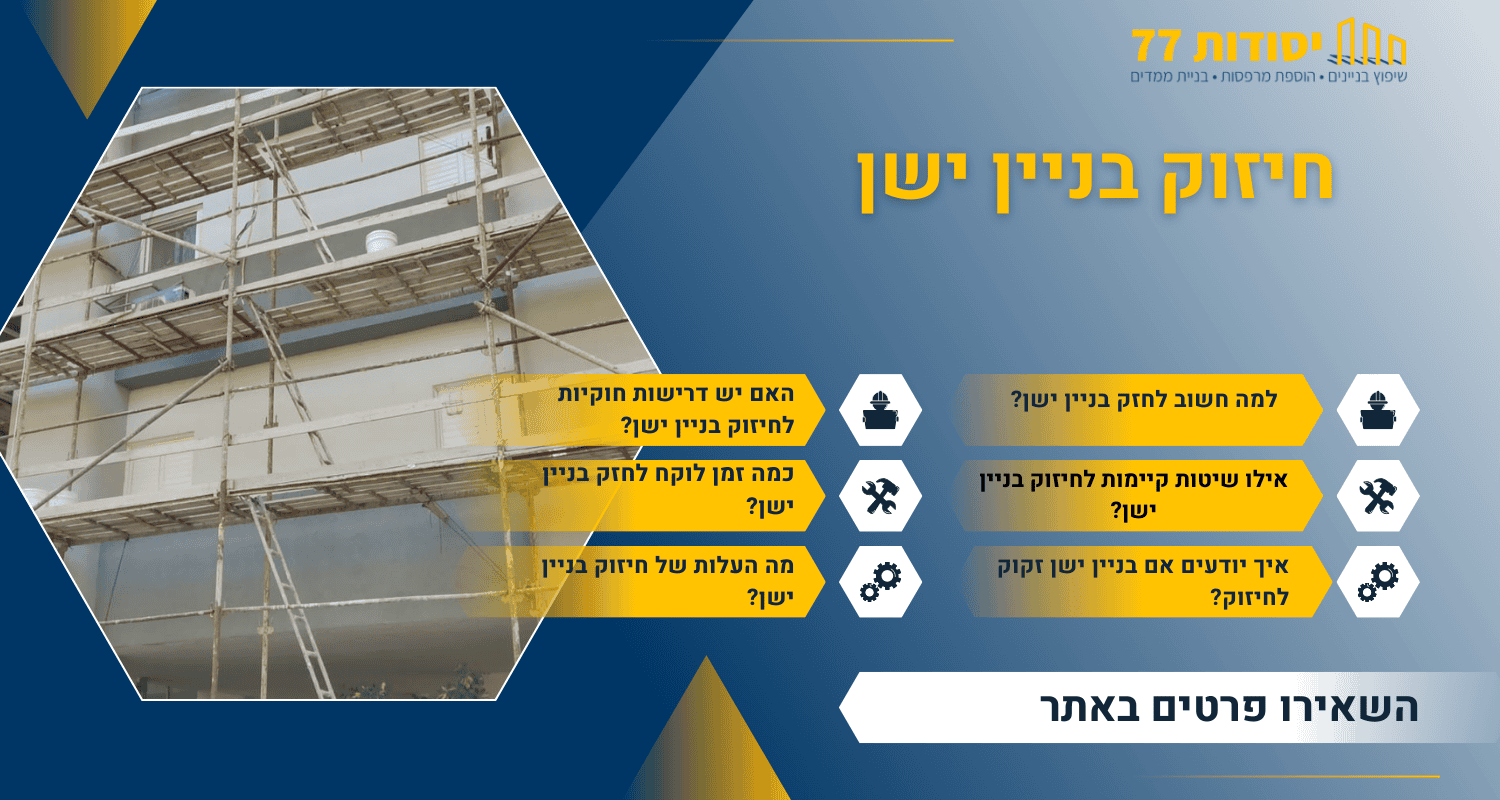 חיזוק בניין ישן